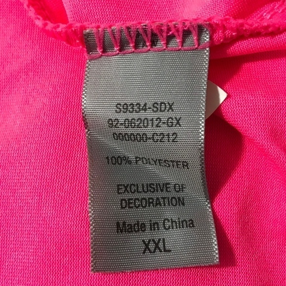 *4/$20* Champion Hot Pink Tee - Picture 5 of 7